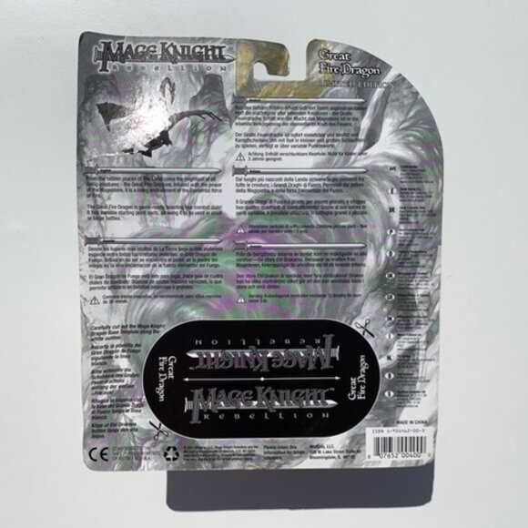 Mage Knight Great Fire Dragon Limited Edition. NIB - Picture 2 of 2